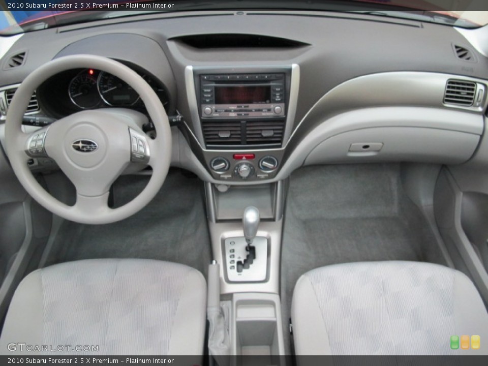 Platinum Interior Dashboard for the 2010 Subaru Forester 2.5 X Premium #76850577