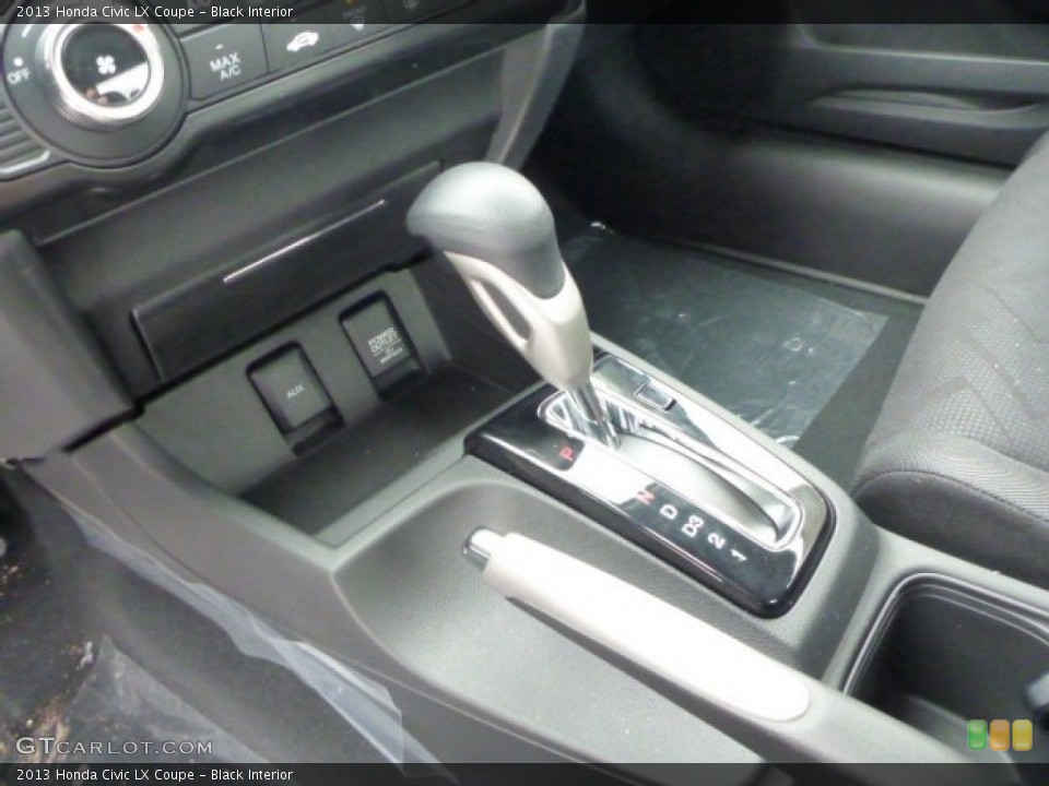 Black Interior Transmission for the 2013 Honda Civic LX Coupe #76850592