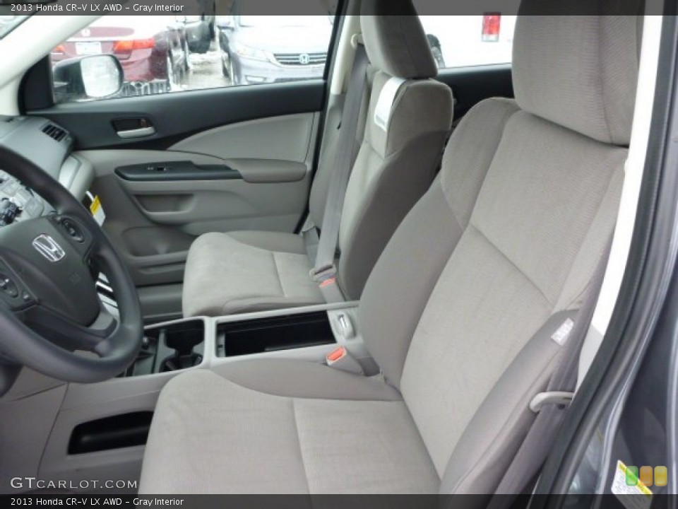 Gray Interior Front Seat for the 2013 Honda CR-V LX AWD #76850859