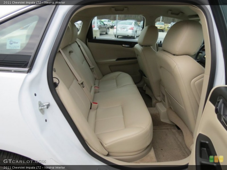 Neutral Interior Rear Seat for the 2011 Chevrolet Impala LTZ #76851069