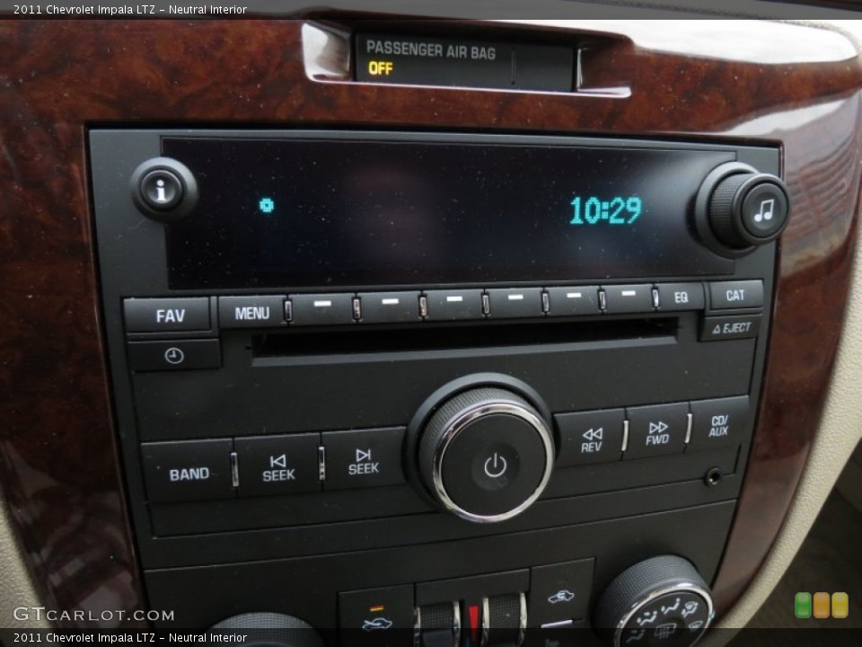 Neutral Interior Audio System for the 2011 Chevrolet Impala LTZ #76851138