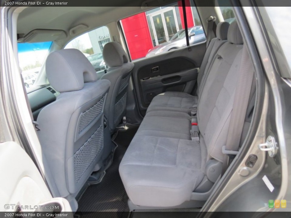 Gray Interior Rear Seat for the 2007 Honda Pilot EX #76851405