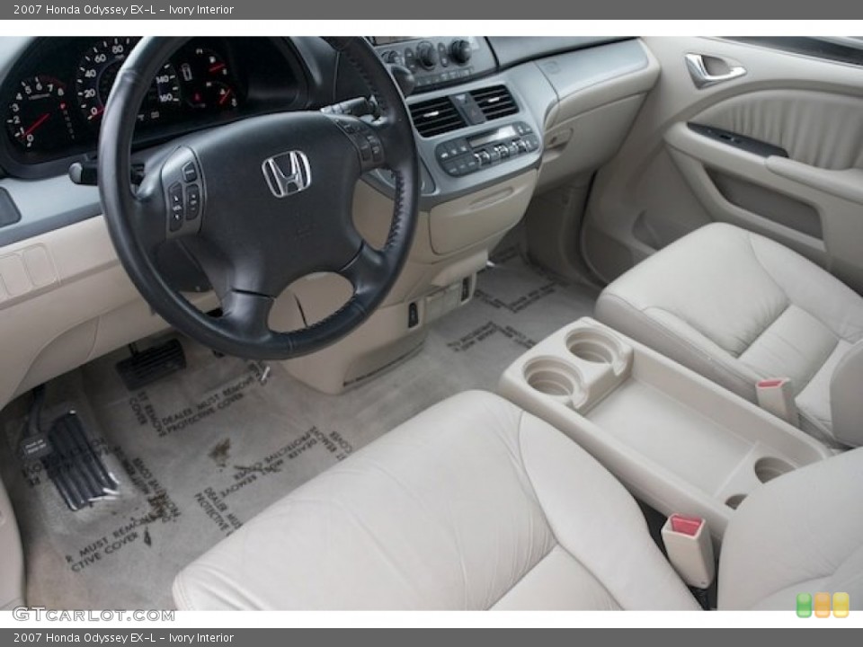 Ivory Interior Prime Interior for the 2007 Honda Odyssey EX-L #76851512