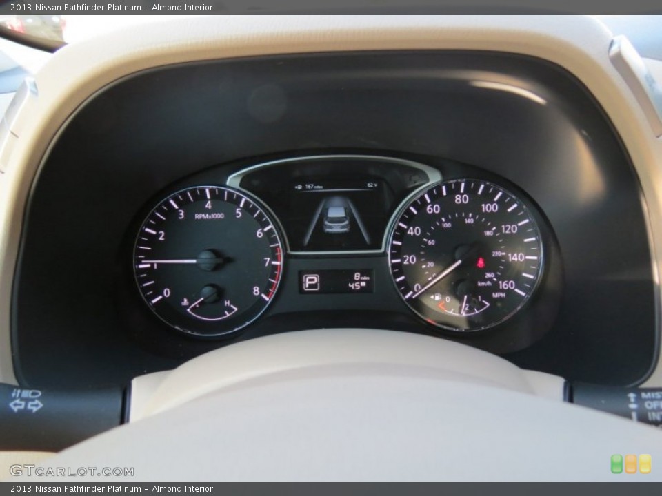 Almond Interior Gauges for the 2013 Nissan Pathfinder Platinum #76851957