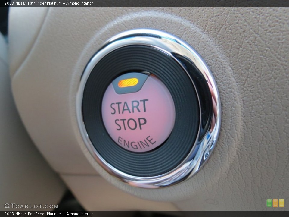 Almond Interior Controls for the 2013 Nissan Pathfinder Platinum #76852020
