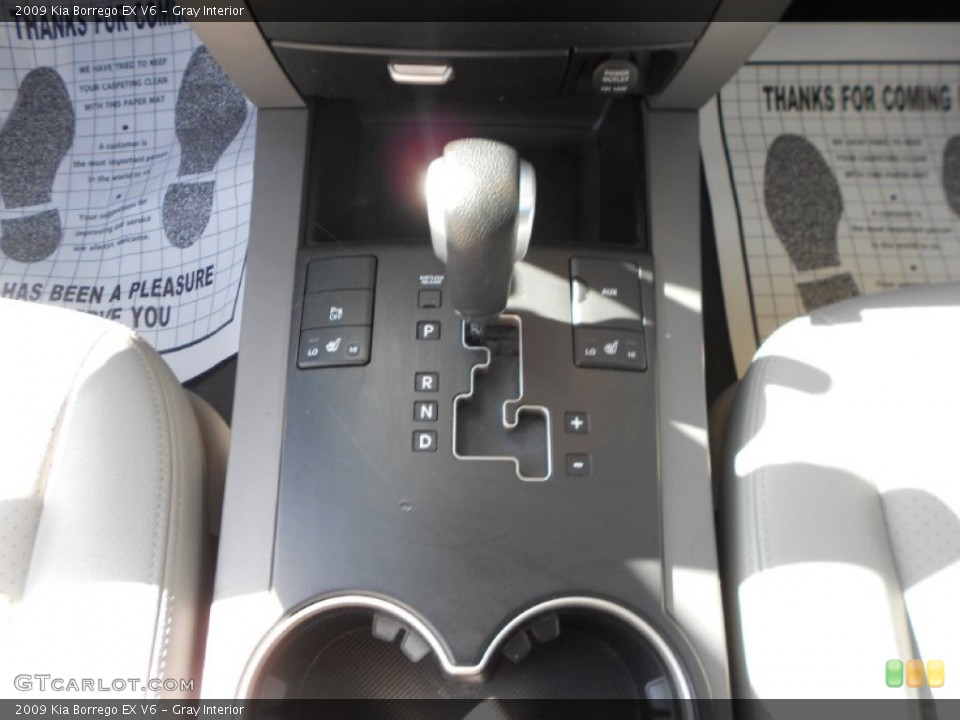 Gray Interior Transmission for the 2009 Kia Borrego EX V6 #76852110