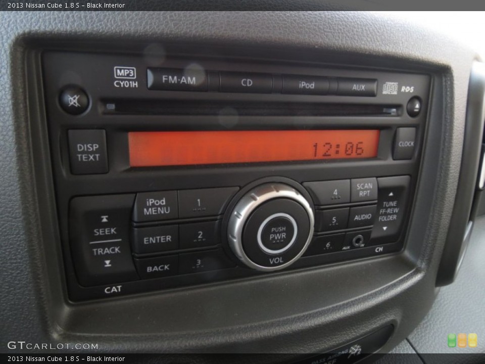 Black Interior Audio System for the 2013 Nissan Cube 1.8 S #76853016