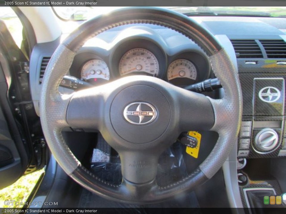 Dark Gray Interior Steering Wheel for the 2005 Scion tC  #76855062
