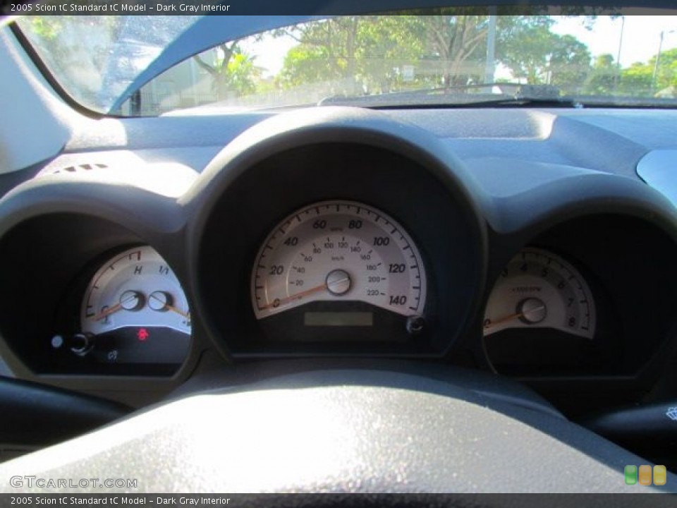 Dark Gray Interior Gauges for the 2005 Scion tC  #76855083