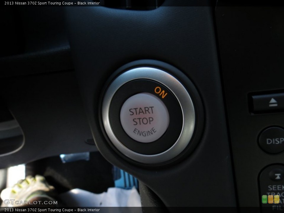 Black Interior Controls for the 2013 Nissan 370Z Sport Touring Coupe #76855275