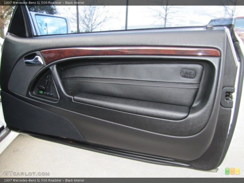 Black Interior Door Panel for the 1997 Mercedes-Benz SL 500 Roadster #76855821