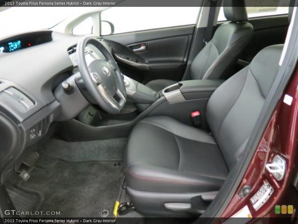 Dark Gray Interior Photo for the 2013 Toyota Prius Persona Series Hybrid #76855830