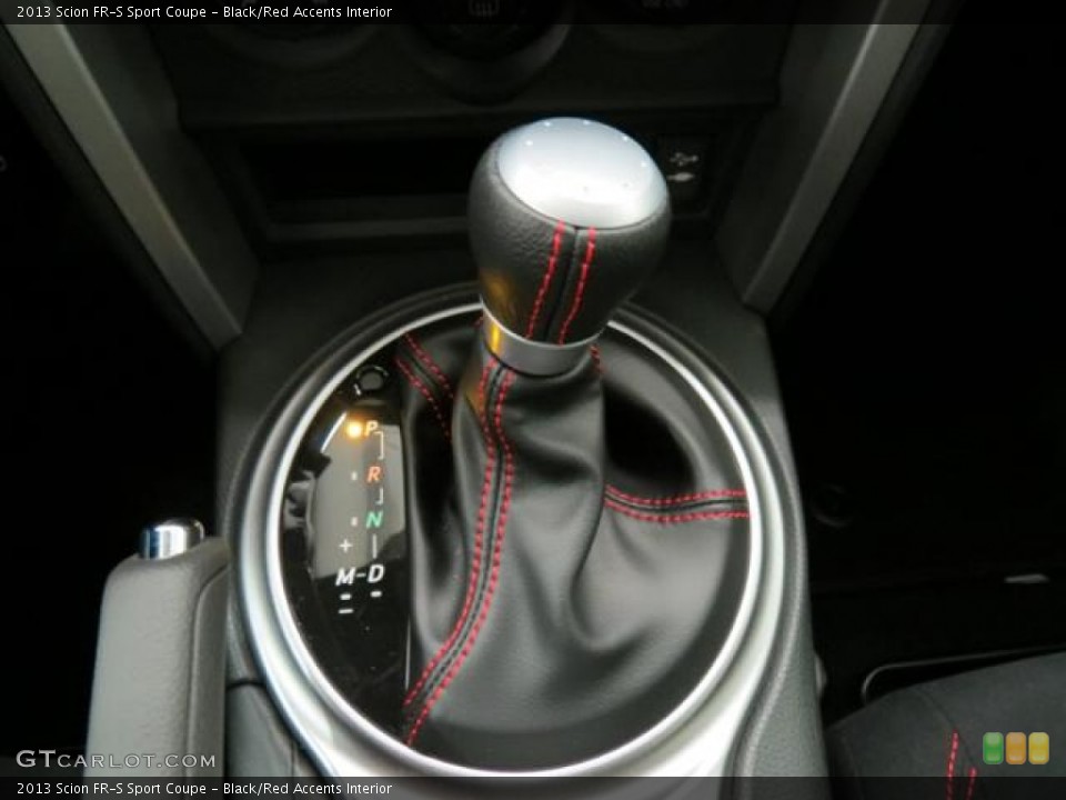 Black/Red Accents Interior Transmission for the 2013 Scion FR-S Sport Coupe #76856271