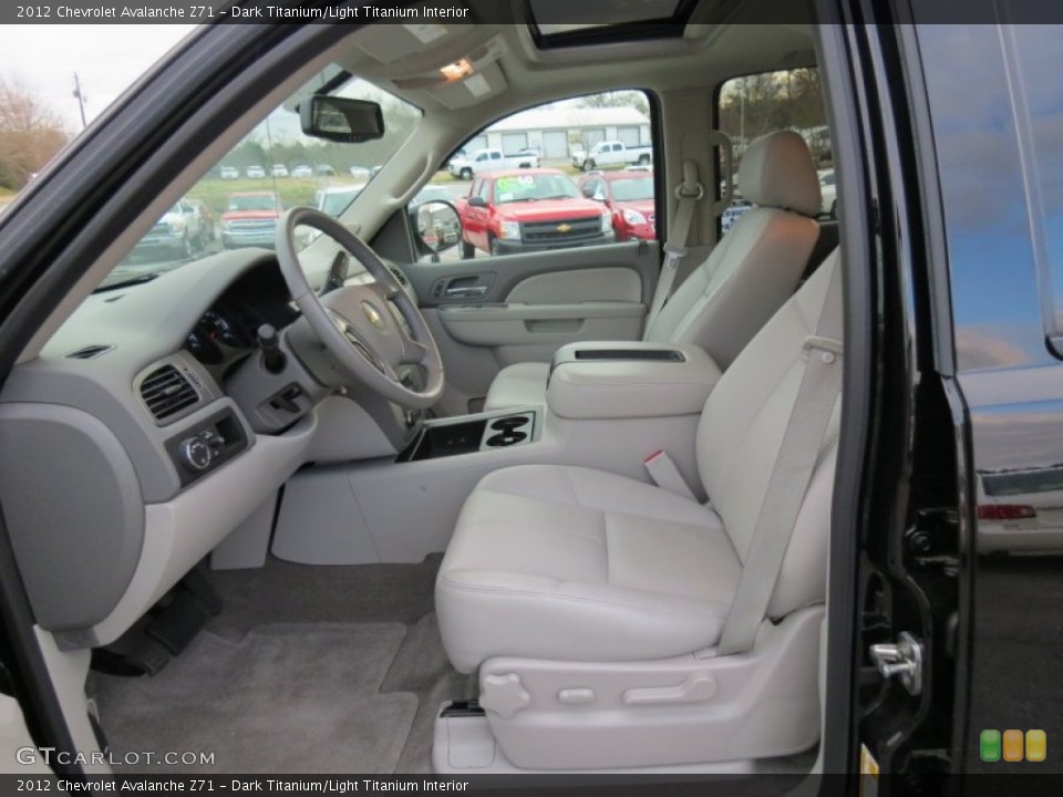 Dark Titanium/Light Titanium Interior Photo for the 2012 Chevrolet Avalanche Z71 #76856397