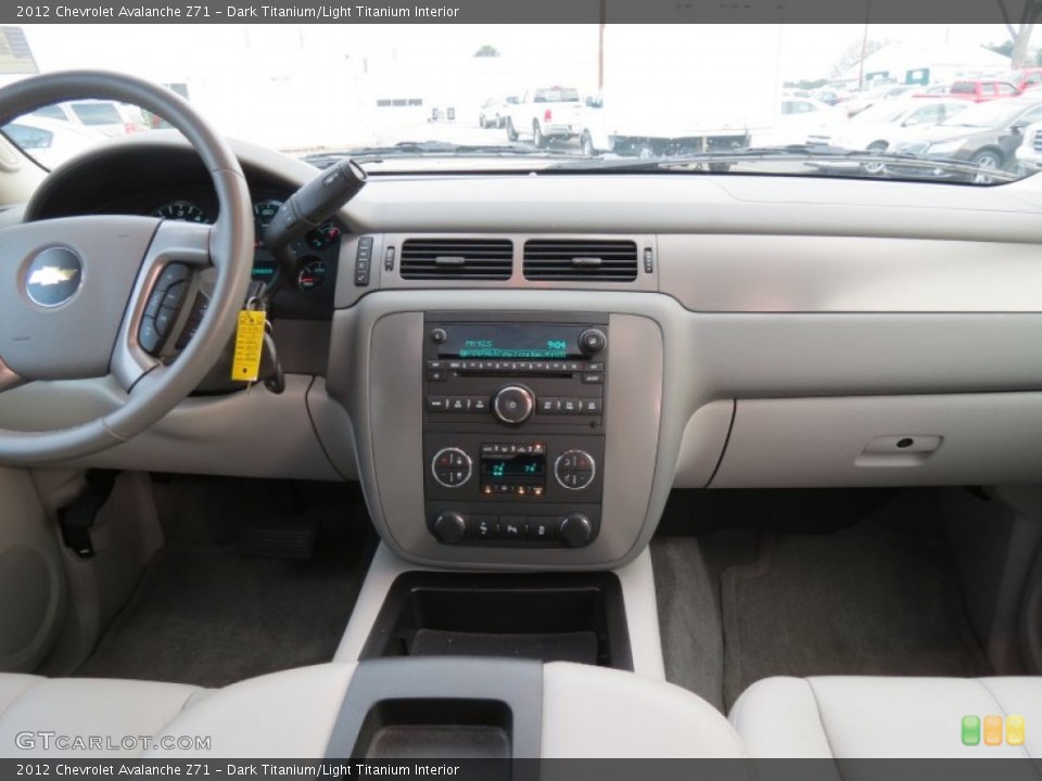 Dark Titanium/Light Titanium Interior Dashboard for the 2012 Chevrolet Avalanche Z71 #76856562