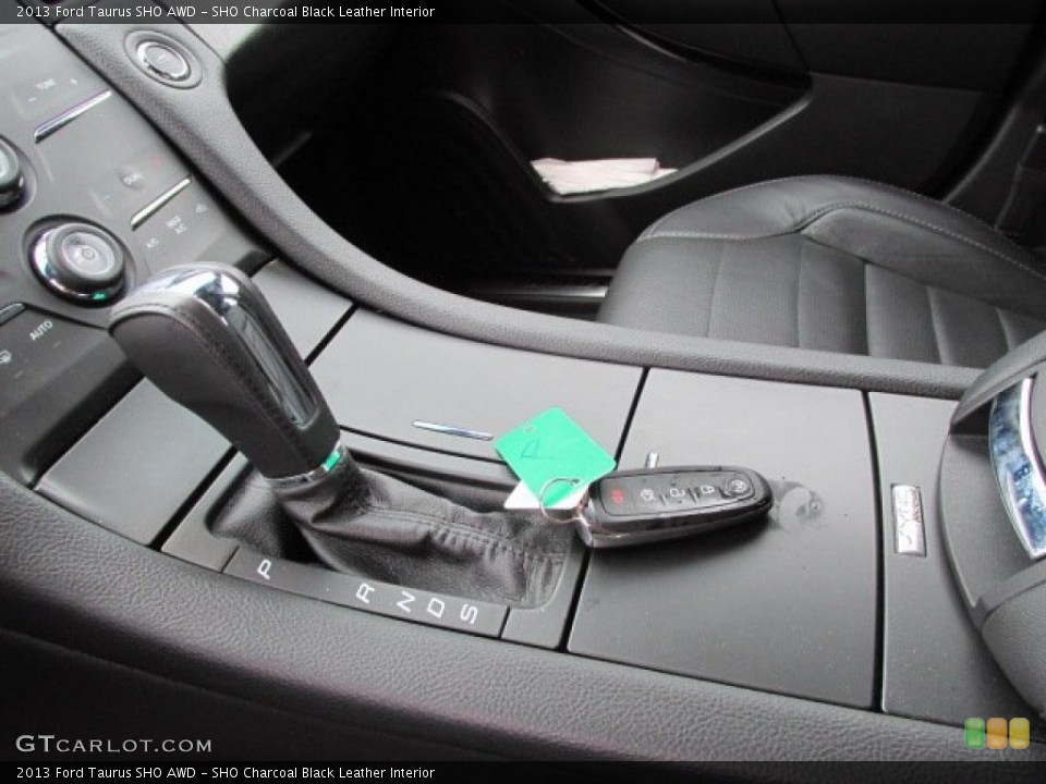SHO Charcoal Black Leather Interior Transmission for the 2013 Ford Taurus SHO AWD #76856802