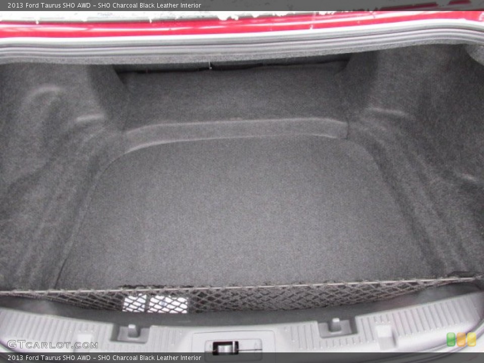SHO Charcoal Black Leather Interior Trunk for the 2013 Ford Taurus SHO AWD #76856911
