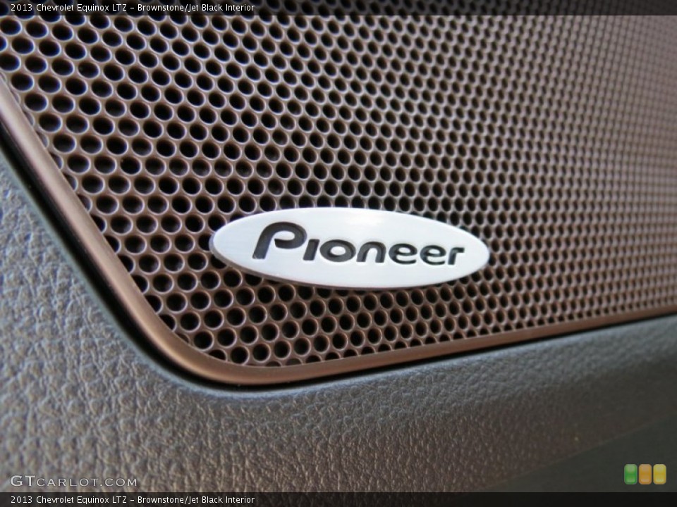 Brownstone/Jet Black Interior Audio System for the 2013 Chevrolet Equinox LTZ #76856943