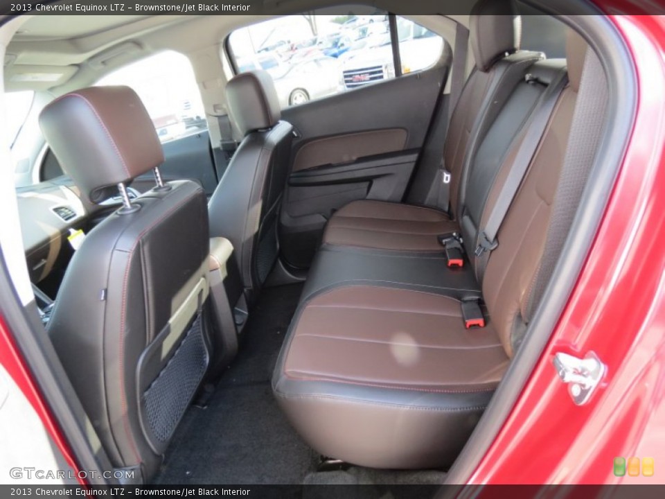 Brownstone/Jet Black Interior Rear Seat for the 2013 Chevrolet Equinox LTZ #76856966