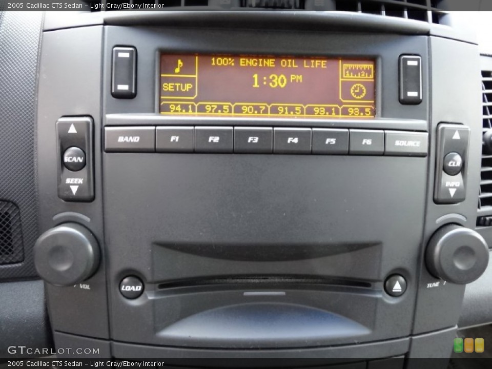 Light Gray/Ebony Interior Audio System for the 2005 Cadillac CTS Sedan #76857400