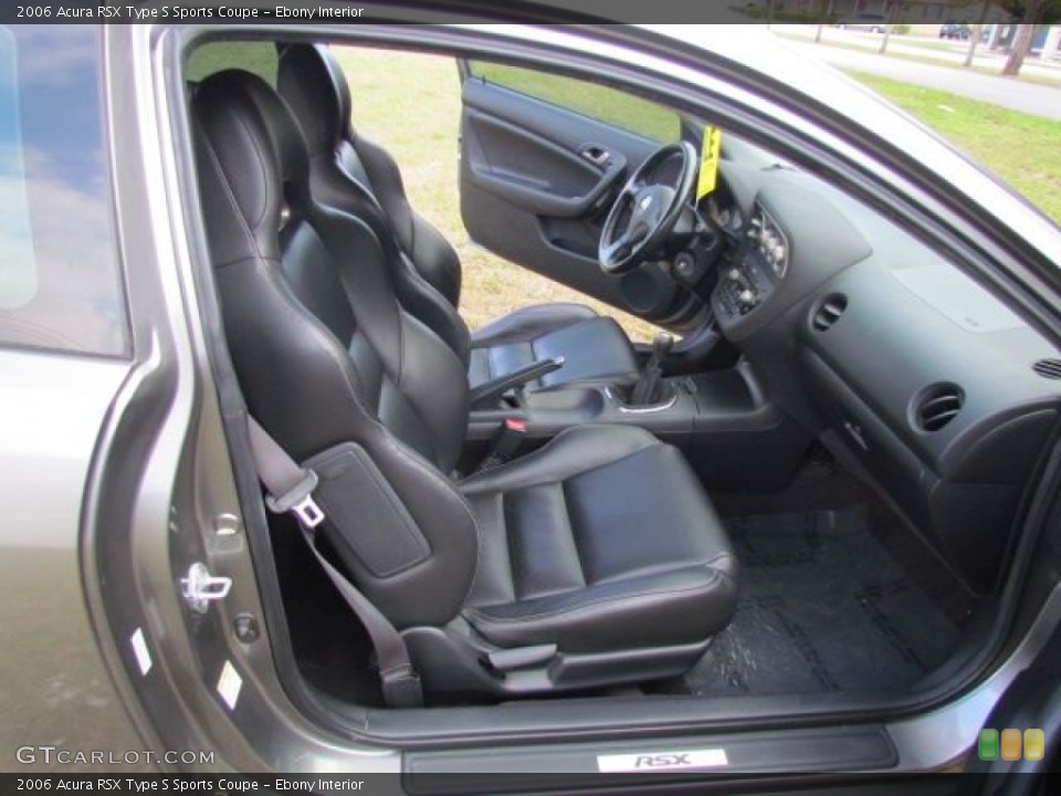 Ebony Interior Photo for the 2006 Acura RSX Type S Sports Coupe #76857977
