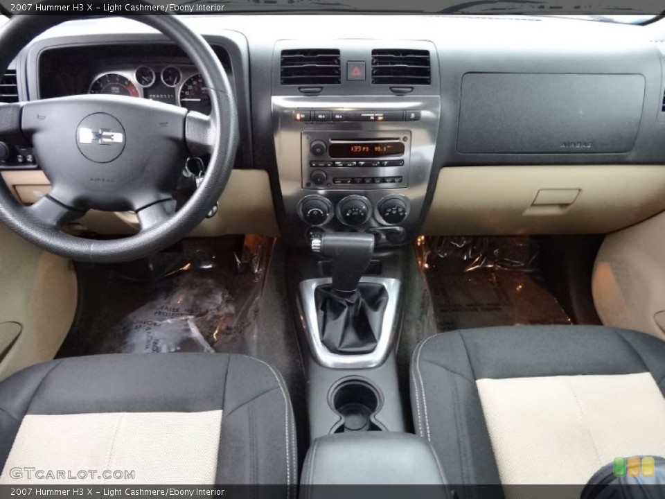 Light Cashmere/Ebony Interior Dashboard for the 2007 Hummer H3 X #76858952