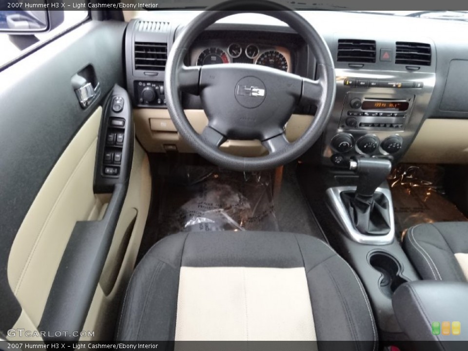 Light Cashmere/Ebony Interior Dashboard for the 2007 Hummer H3 X #76858965