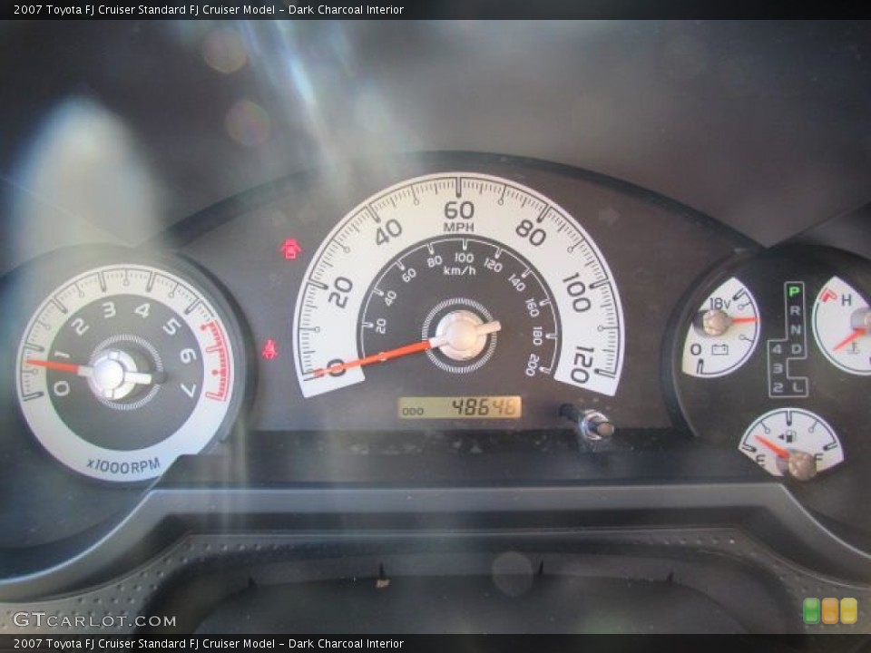 Dark Charcoal Interior Gauges for the 2007 Toyota FJ Cruiser  #76861008