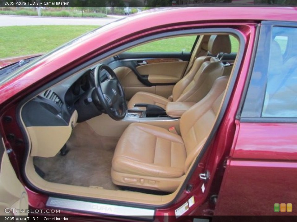 Camel Interior Rear Seat for the 2005 Acura TL 3.2 #76861545