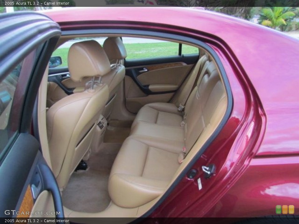 Camel Interior Rear Seat for the 2005 Acura TL 3.2 #76861632