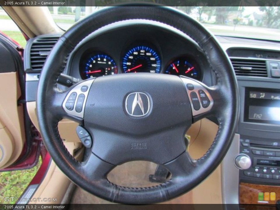 Camel Interior Steering Wheel for the 2005 Acura TL 3.2 #76861705