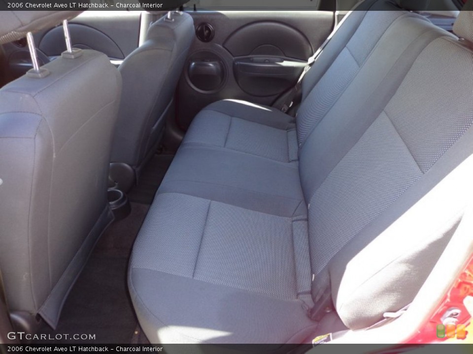 Charcoal Interior Rear Seat for the 2006 Chevrolet Aveo LT Hatchback #76861854