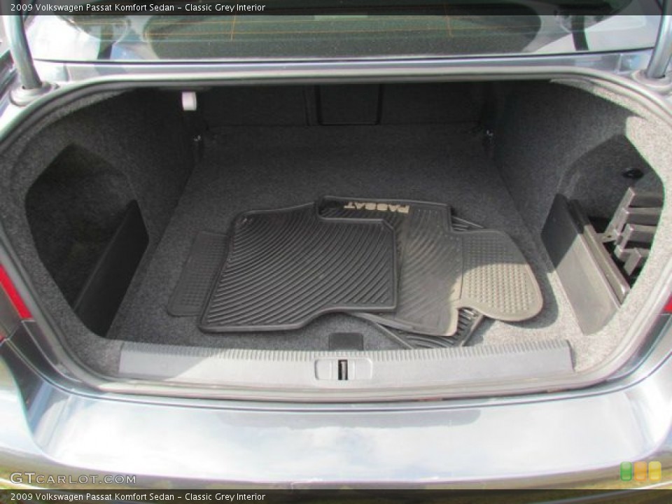 Classic Grey Interior Trunk for the 2009 Volkswagen Passat Komfort Sedan #76862418