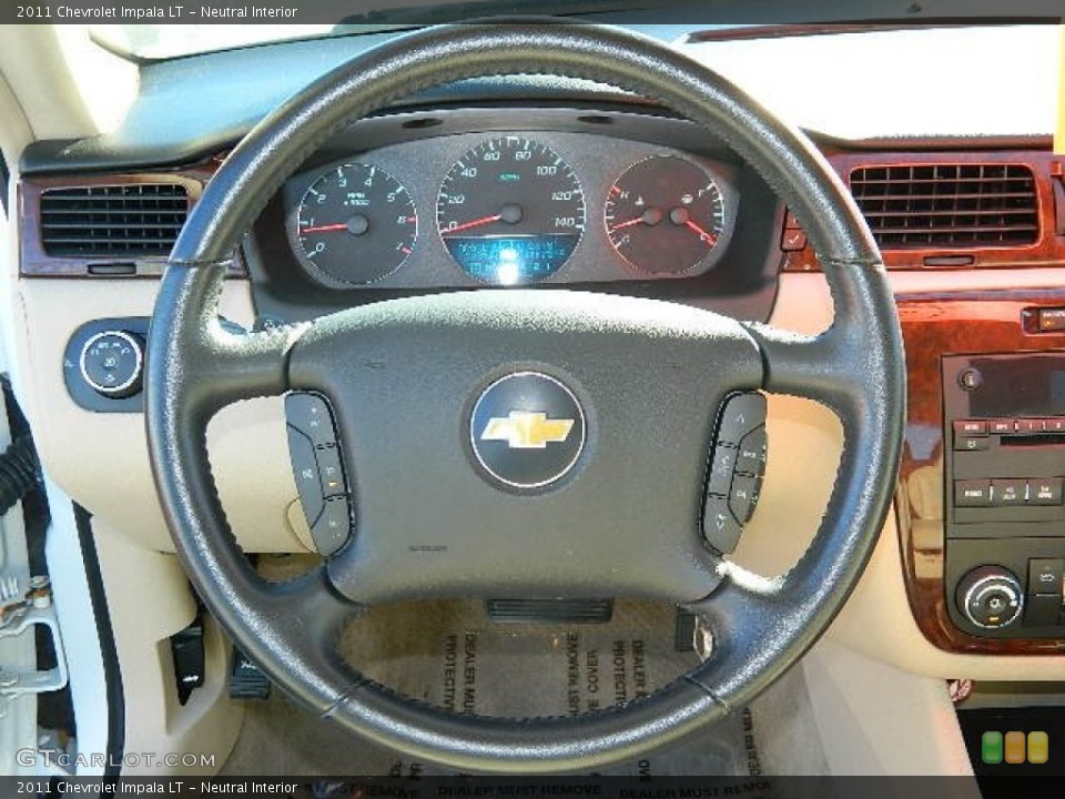 Neutral Interior Steering Wheel for the 2011 Chevrolet Impala LT #76862872