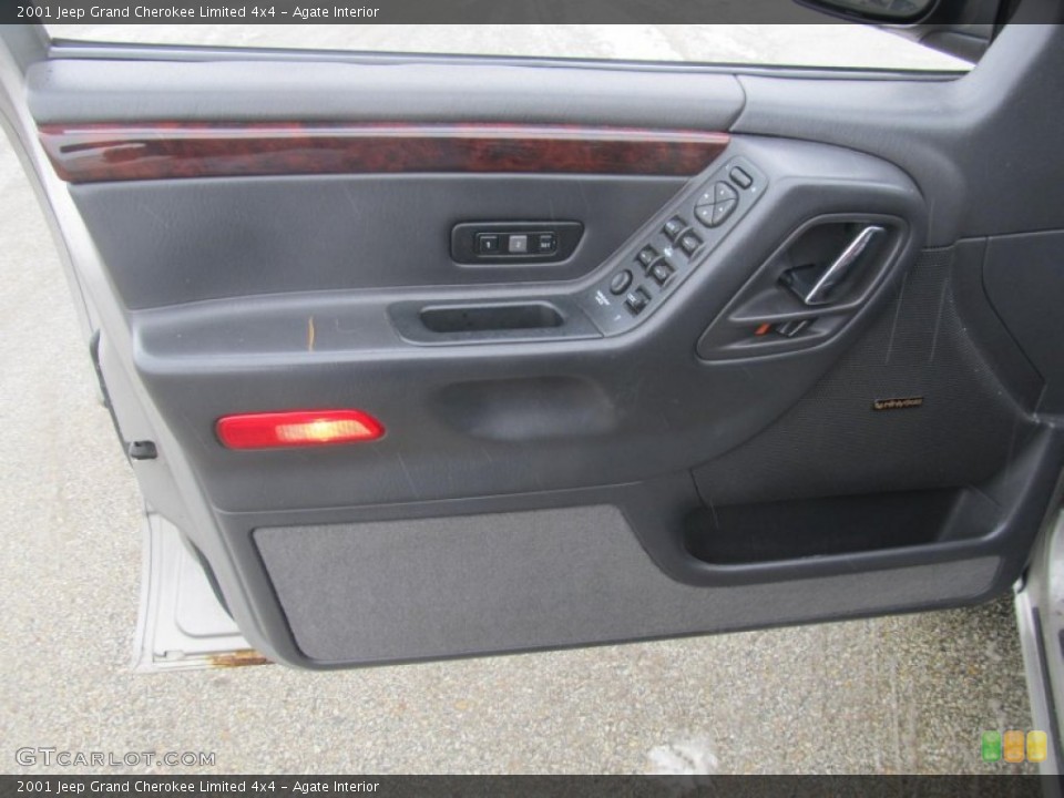 Agate Interior Door Panel for the 2001 Jeep Grand Cherokee Limited 4x4 #76863357