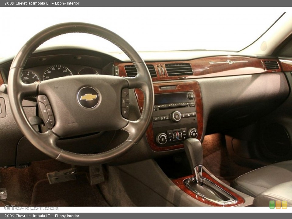 Ebony Interior Dashboard for the 2009 Chevrolet Impala LT #76863489