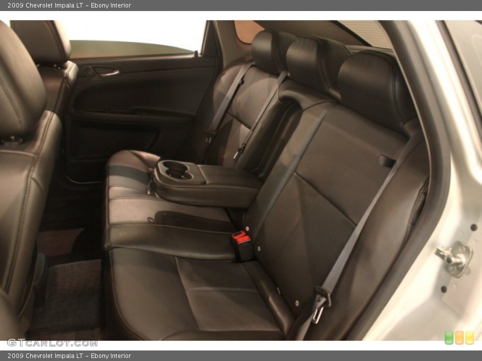 Ebony Interior Rear Seat for the 2009 Chevrolet Impala LT #76863543