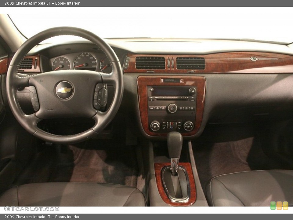 Ebony Interior Dashboard for the 2009 Chevrolet Impala LT #76863550