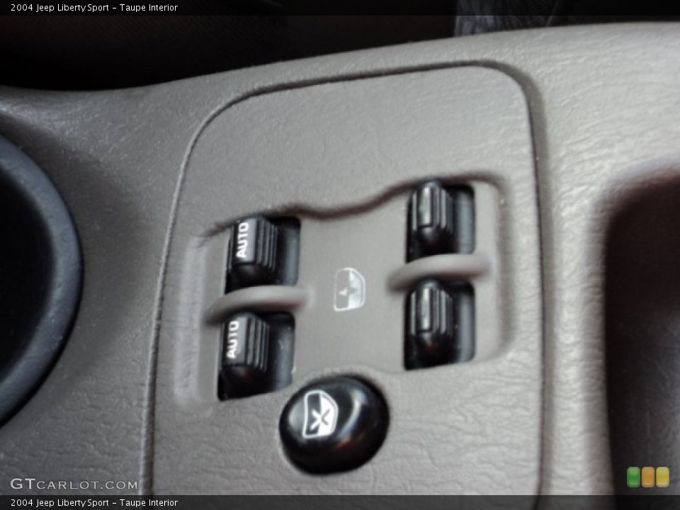 Taupe Interior Controls for the 2004 Jeep Liberty Sport #76863693