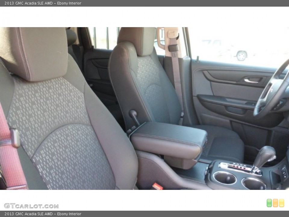 Ebony Interior Photo for the 2013 GMC Acadia SLE AWD #76863903