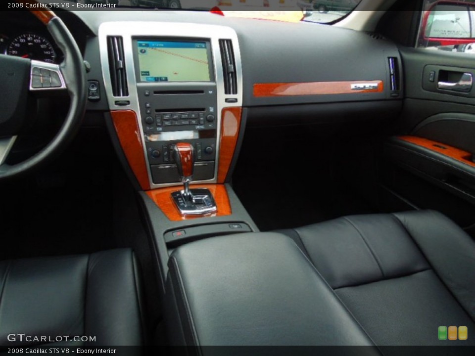 Ebony Interior Dashboard for the 2008 Cadillac STS V8 #76864043