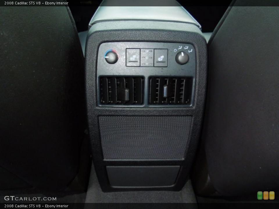 Ebony Interior Controls for the 2008 Cadillac STS V8 #76864050