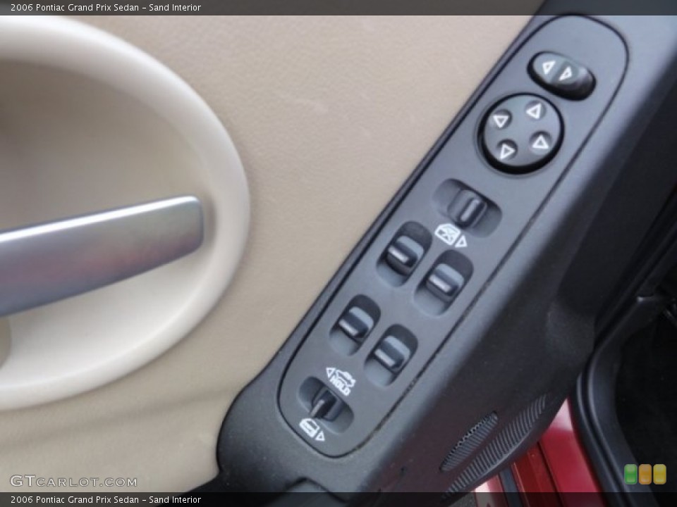 Sand Interior Controls for the 2006 Pontiac Grand Prix Sedan #76866543