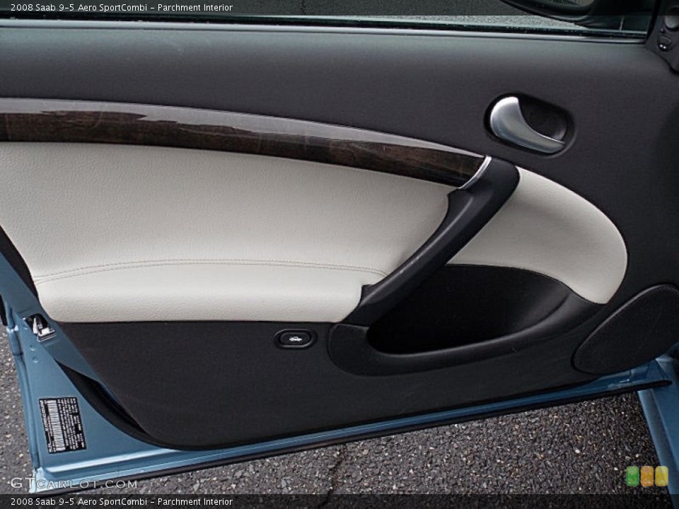 Parchment Interior Door Panel for the 2008 Saab 9-5 Aero SportCombi #76866570