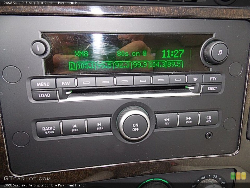 Parchment Interior Audio System for the 2008 Saab 9-5 Aero SportCombi #76866600