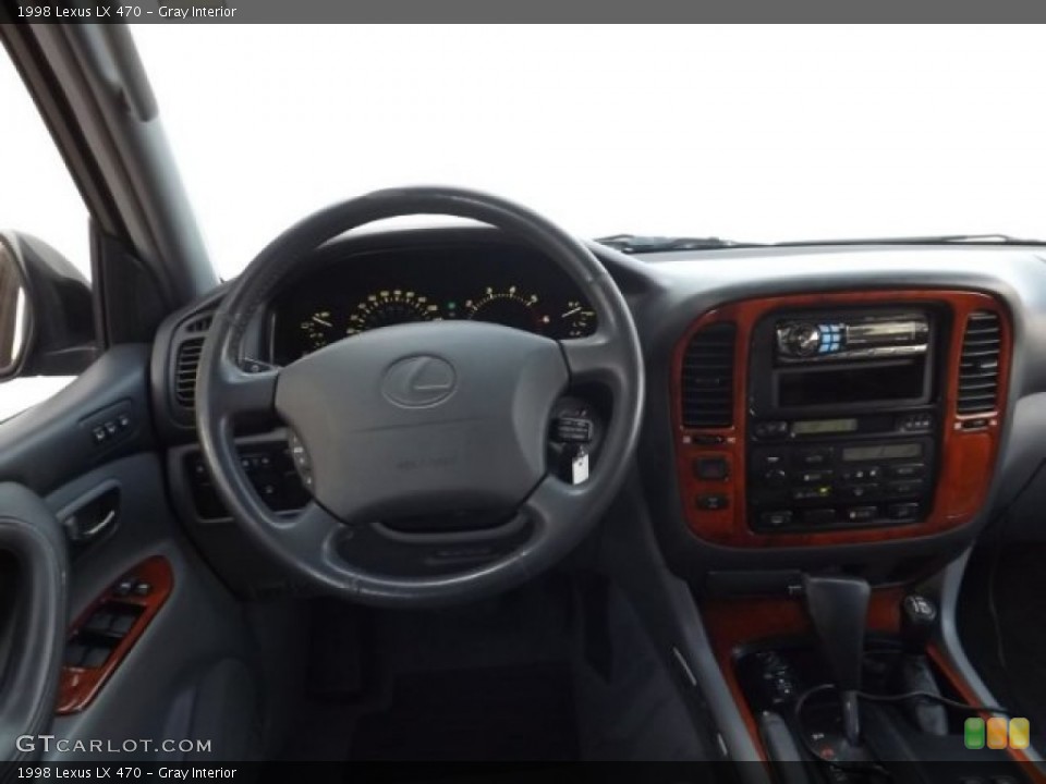 Gray Interior Dashboard for the 1998 Lexus LX 470 #76866636