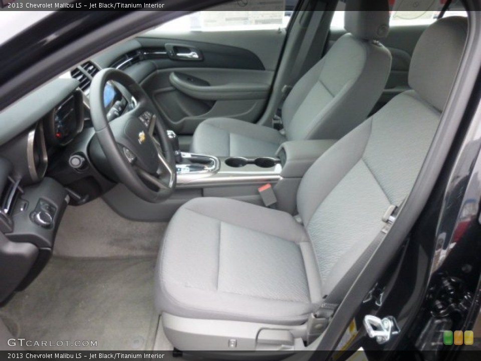 Jet Black/Titanium Interior Photo for the 2013 Chevrolet Malibu LS #76867056