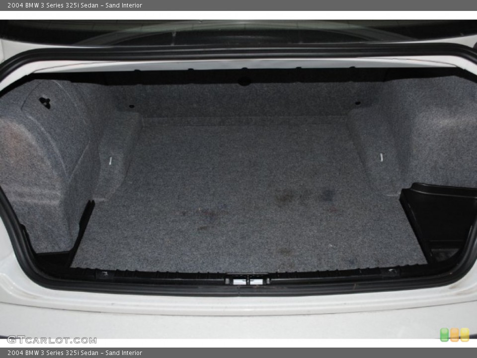 Sand Interior Trunk for the 2004 BMW 3 Series 325i Sedan #76867569