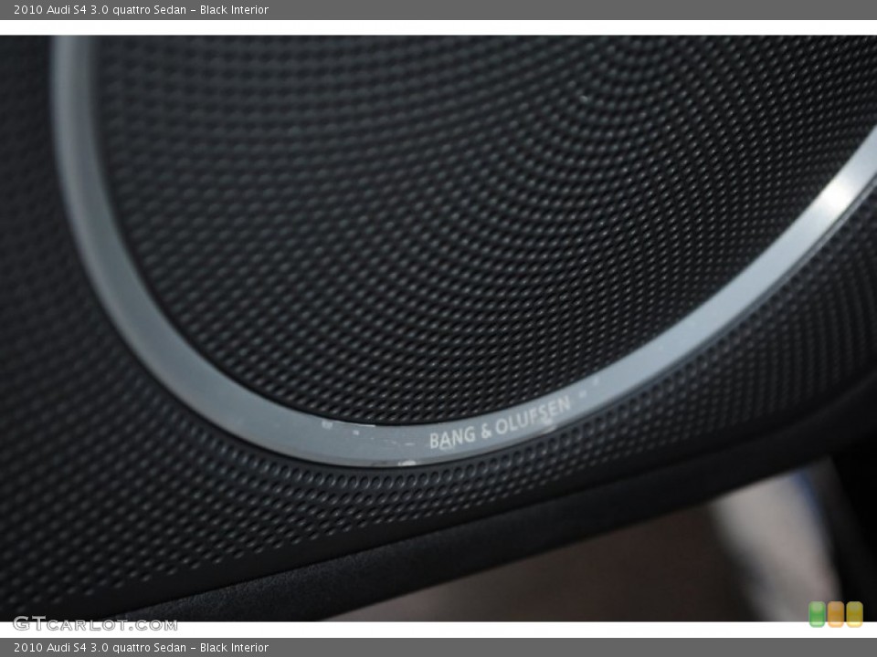 Black Interior Audio System for the 2010 Audi S4 3.0 quattro Sedan #76867995