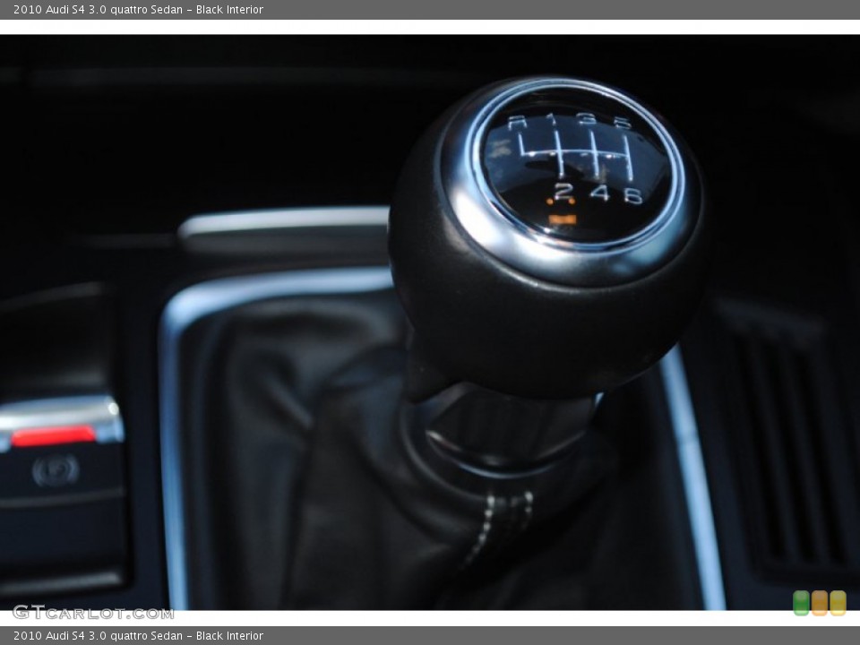 Black Interior Transmission for the 2010 Audi S4 3.0 quattro Sedan #76868019